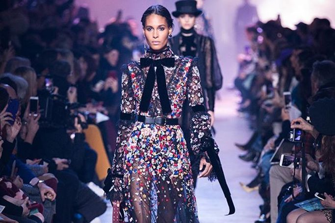 Elie Saab Ready-to-Wear AW18 Paris Fashion Week 